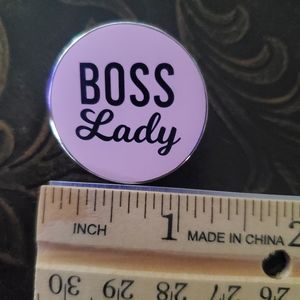 Boss Lady pin